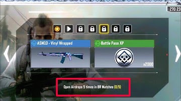 call of duty mobile Open Airdrops 5 times in br matches