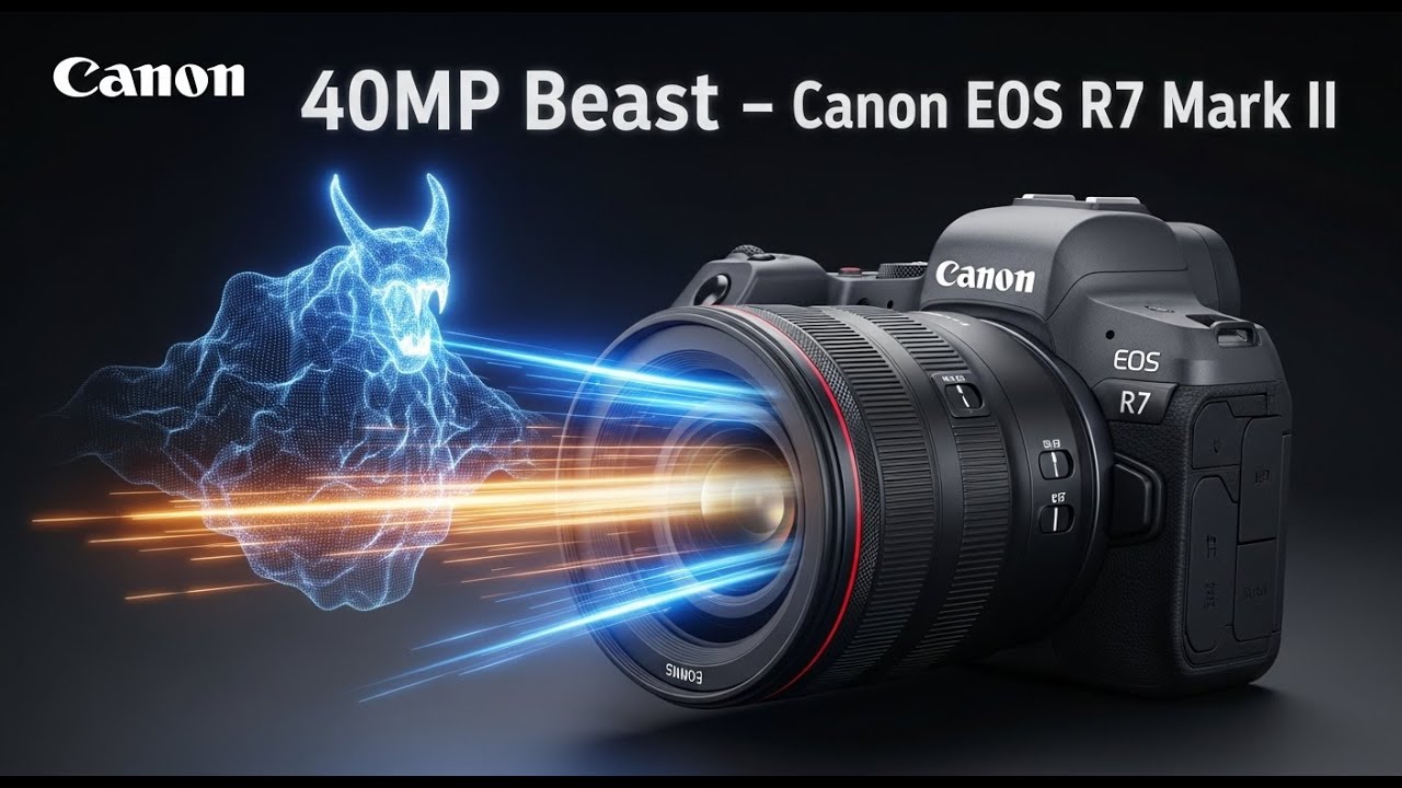 40-мегапиксельный монстр: официальные утечки информации о Canon EOS R7 Mark II уже здесь!