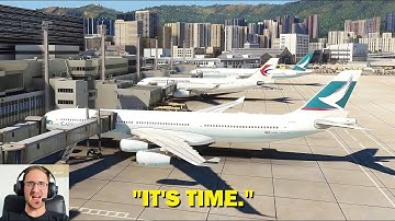 My *NEW* Longest Flight! 10+ Hours in Microsoft Flight Simulator (with ATC) A340-300