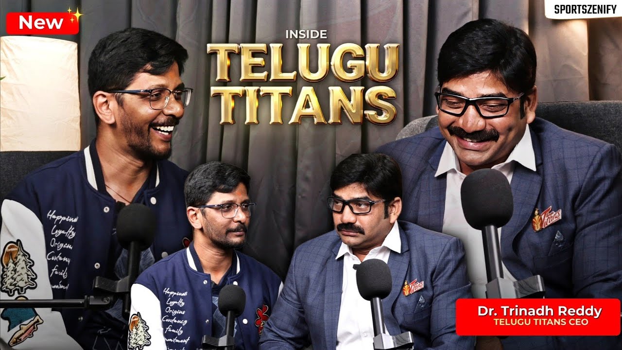🏆 Telugu Titans అసలు సీక్రెట్స్! | BTS of PKL Management with Dr. Trinadh Reddy