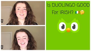 Is DUOLINGO GOOD for IRISH? (review of smartphone app) | Funny Irish sentences on Duolingo