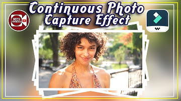 How to Make a Continuous Photo Capture Effect In Filmora X Tutorial