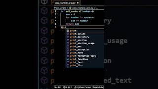 Celebrity Pass Multiple Arguments Without Declaration By *args  | Python Tips & Tricks | #shorts Profile