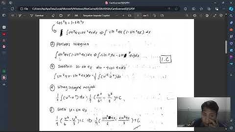 KALKULUS UTS NOMOR 1