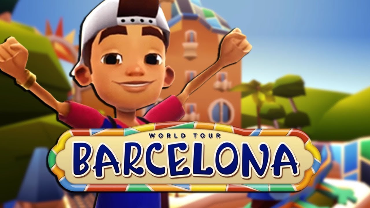 Subway Surfers World Tour 2017 Barcelona | Diego Unlocked With Mosaic Board Fullscreen Run