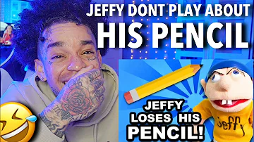 SML Movie: Jeffy Loses His Pencil! [reaction]