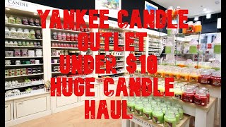Details HUGE Yankee Candle Under $10 Large Jar OUTLET Candle Haul Update