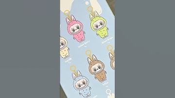 Exciting Macaron Labubu #unboxing #popmart #labubu #labubuunboxing #blindbox #popmartunboxing #viral