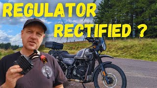 Motorcycle Regulator Rectifier Diagnostic and Installation guide On 2021 Royal Enfield Himalayan