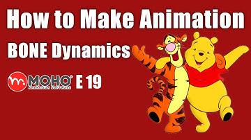 How to Use Bone Dynamics in Moho | Create Smooth 2D Animations