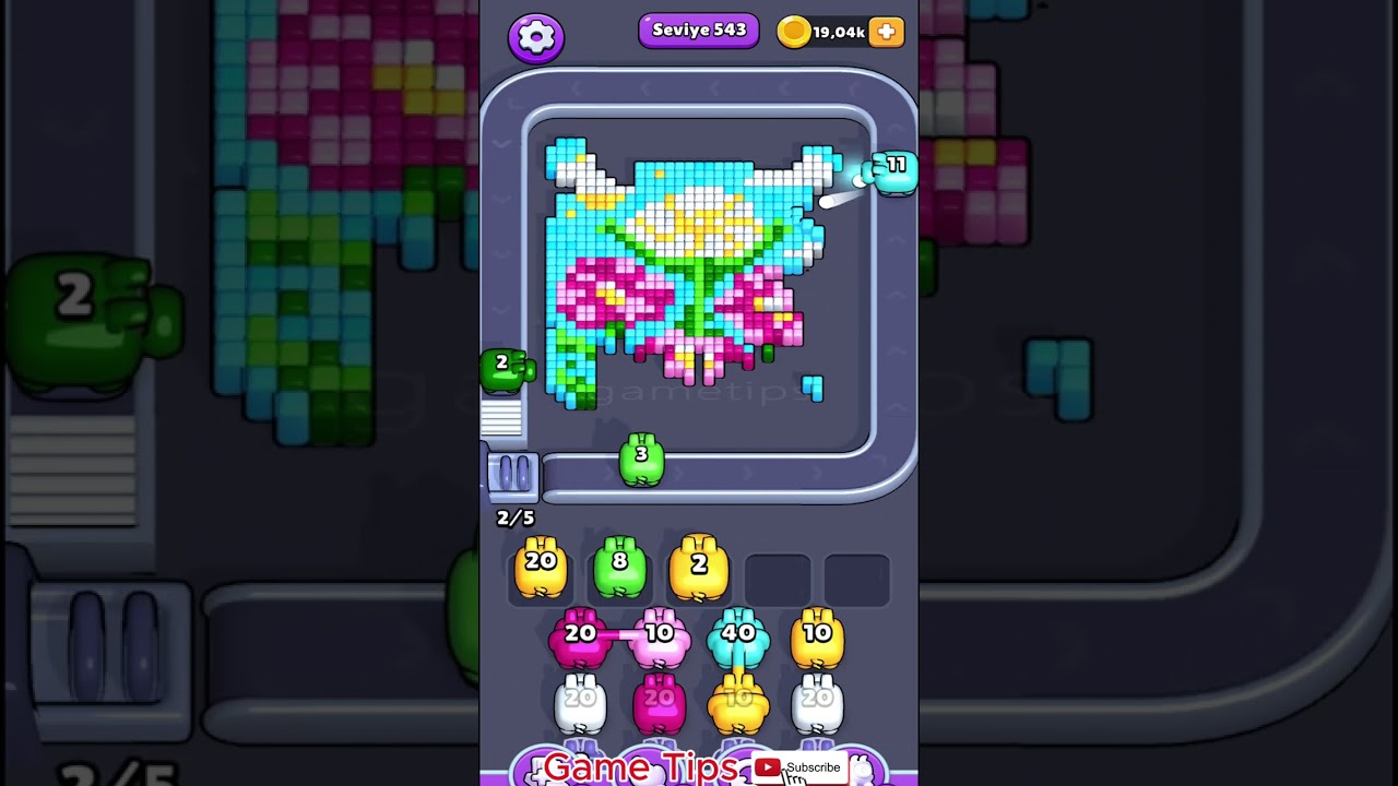 Pixel Flow level 543