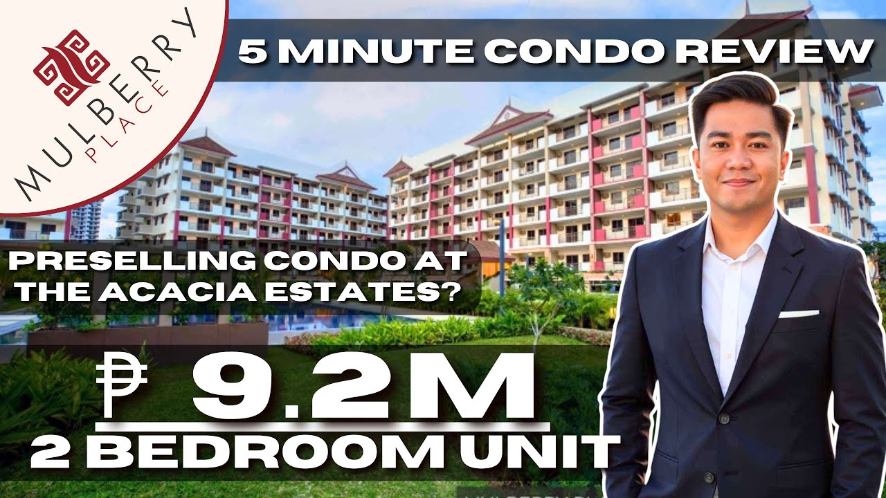 5 Minute Condo Review | 2 Bedroom Condo Unit | Mulberry Place 2 #dmcihomescondo