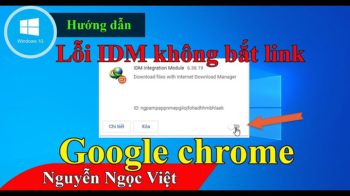 Hướng dẫn làm hiện thị thanh dowload idm