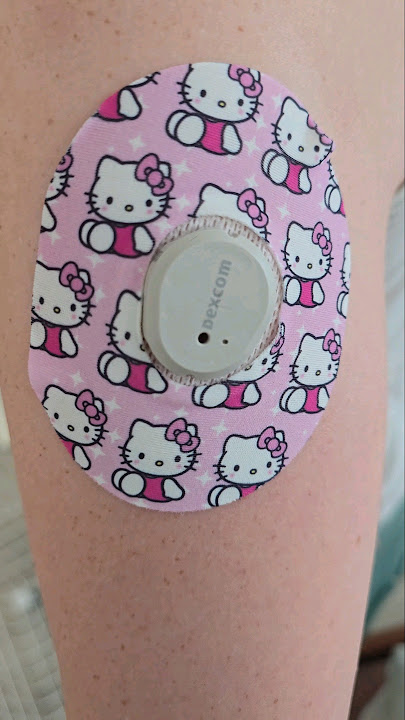 Dexcom Change w/ Hello Kitty #diabetes #t1d #type1diabetes #dexcom #dexcomg7 #diabadass #hellokitty