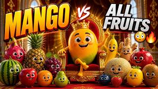 The King Mango Season Og Fruit Fun Fruit Song Nishad Mishra Learn Fruits In A Fun Way