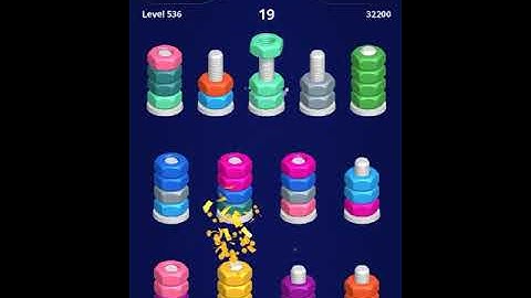 Sort Nuts Level 531 - 540 Walkthrough | PuzzleChallenge ✔️