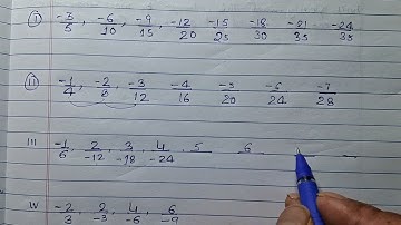 Class 7 - Exercise 9.1 - Q 2 | Write four more rational numbers in each