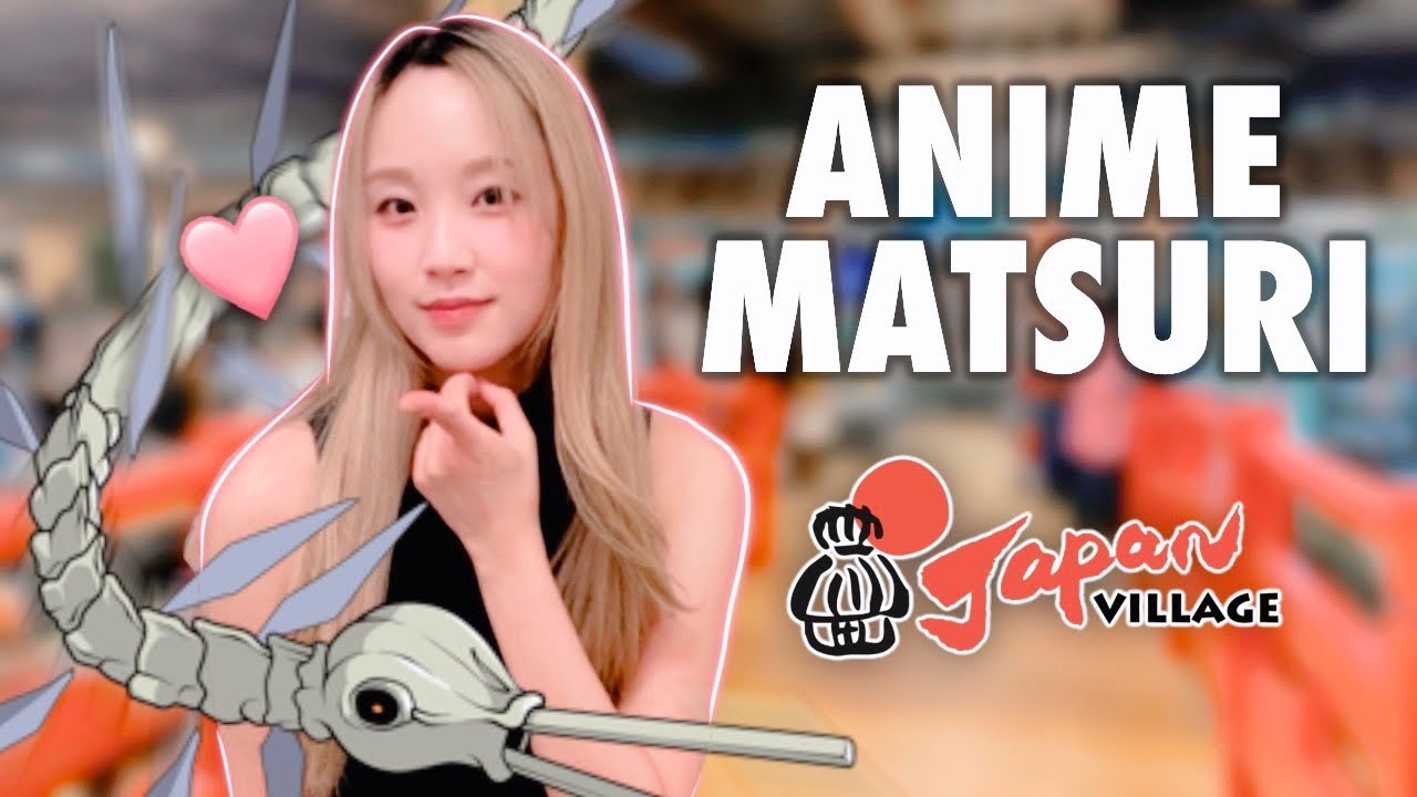 I cosplayed as Yuki Tsukumo from Jujutsu Kaisen 💗 at ANIME MATSURI in Japan Village // New York