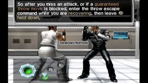 Tutorial - 14. Dealing with throws and striking attacks (Virtua Fighter 4 Evolution) [Manjoume]