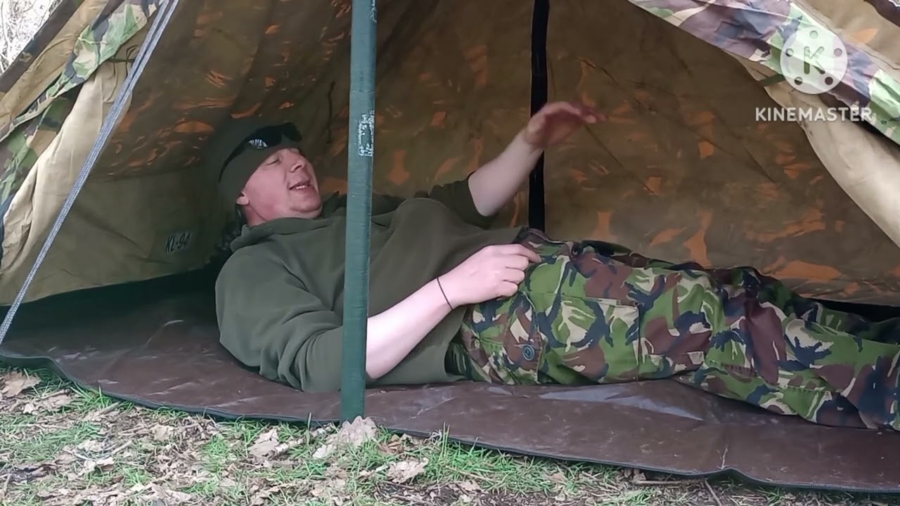 Dutch army tent test and day camp .