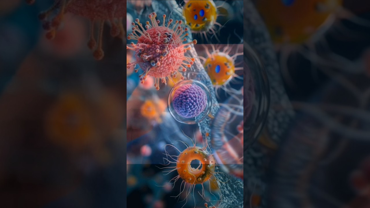 How cancer cells grow |Cell division|3D animation shorts|