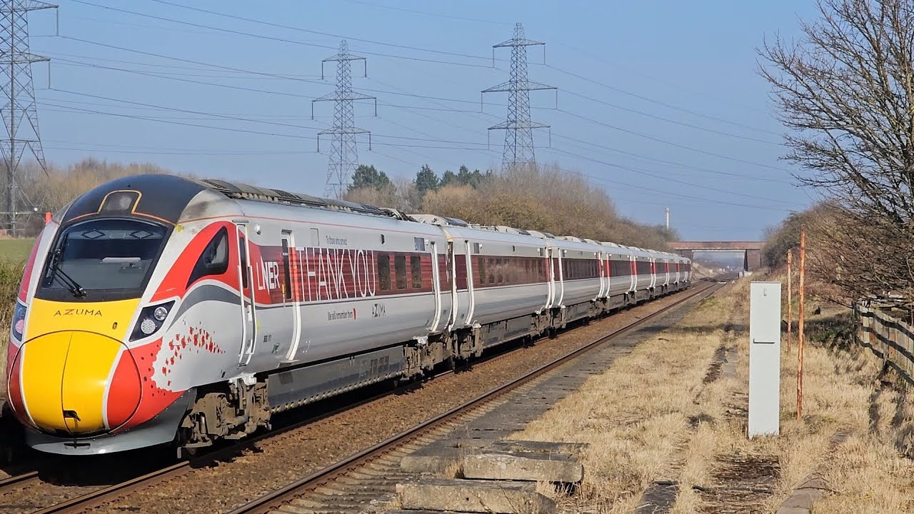 Trains at | Greatham, Hartlepool & Seaton Carew | 43013 & 43062 + More!  09.03.2025