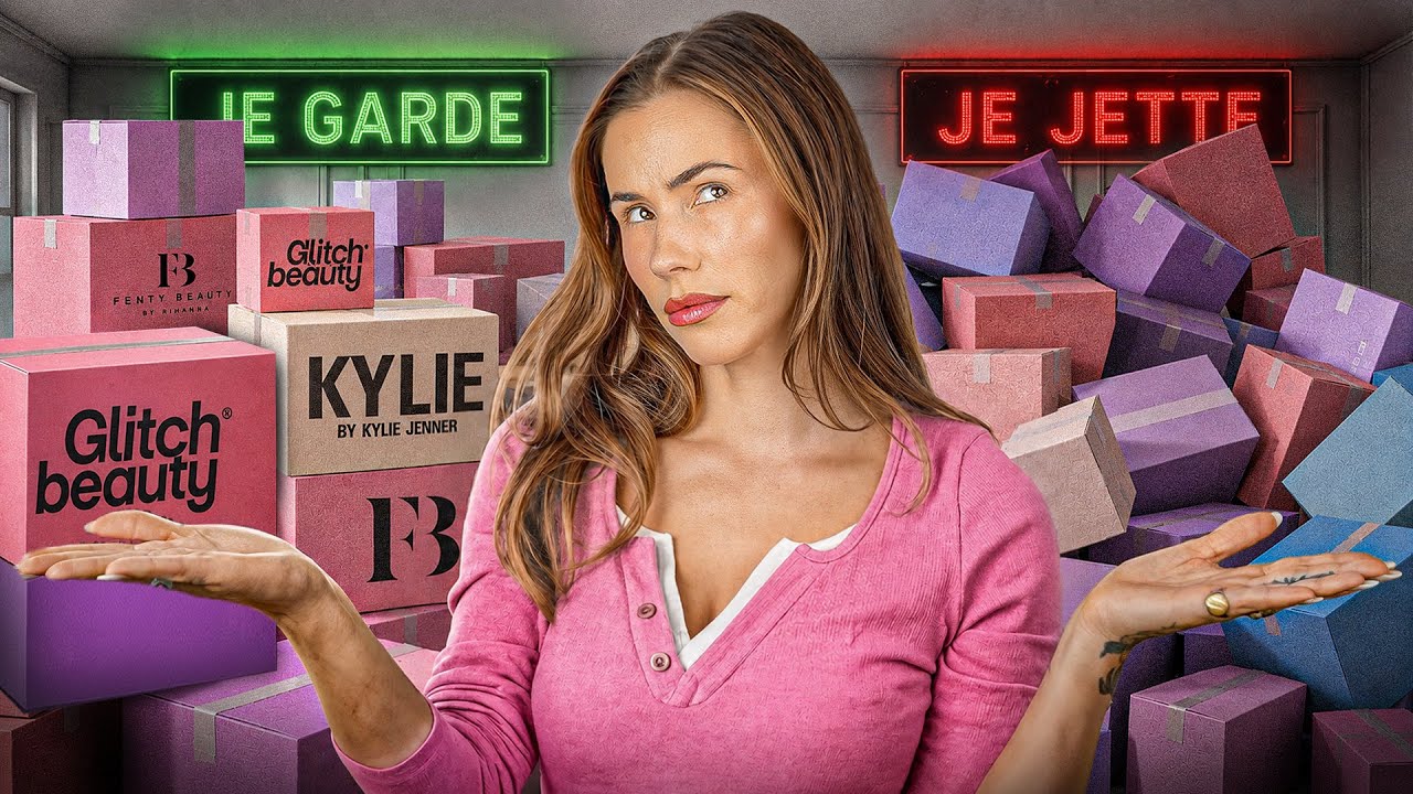 Affiche de TOUT CE QUE LES MARQUES M’ENVOIENT… je trie sans pitié
