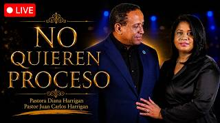 🔴EN VIVO: DIOS DIJO QUIEREN PODER PERO NO PROCESO Pastora Diana Harrigan, Pastor Juan Carlo Harrigan
