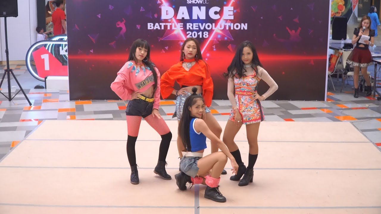 180916 BUSABA (บุษบา) cover BLACKPINK - Intro + FOREVER YOUNG @ SHOW DC (Semi-Final)