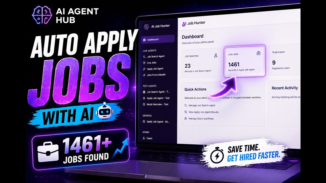 AI Job Hunter Demo | Auto Apply Jobs with AI | 1000+ Jobs in Minutes”