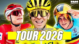 TOUR DE FRANCE 2026 ROUTE 💛 AN ANTI-POGACAR DESIGN?