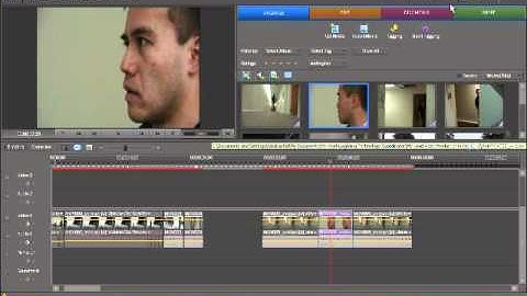 Premiere Elements 7 - 8. Getting out of the clip properties screen.wmv