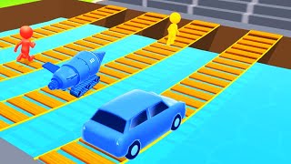 SHAPE SHIFTING game CAR RACING GAME PRO 🌈🚘🚙 Gameplay All Levels Walkthrough iOS, Android New Game 3D screenshot 2