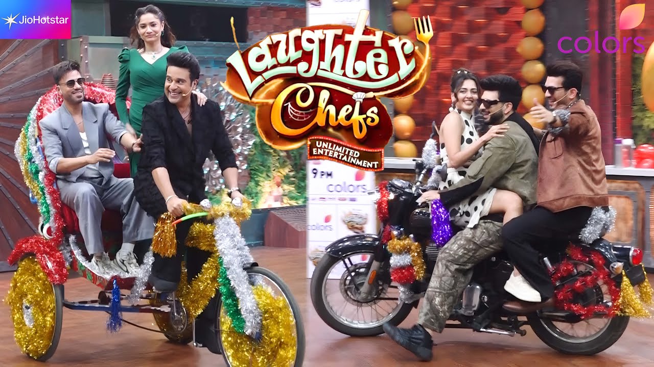 Laughter Chefs 3 OG STARCAST Grand Entry 🔥 | Nia Sharma, Ankita Lokhande, Arjun, Elvish Yadav & Team