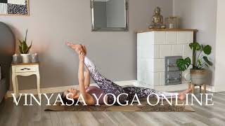 Zaproszenie na praktyke - Vinyasa Yoga Online