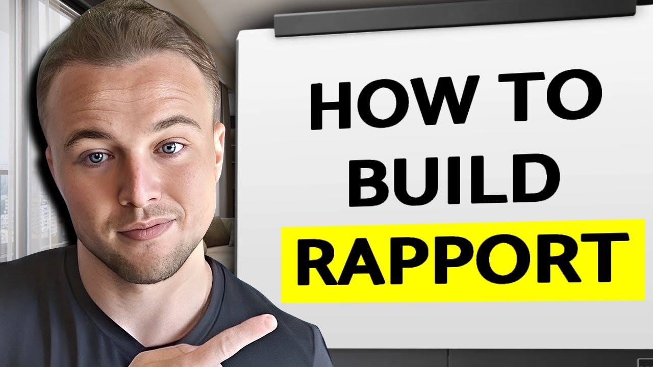How To ACTUALLY Build Rapport Without Sounding Fake - YouTube