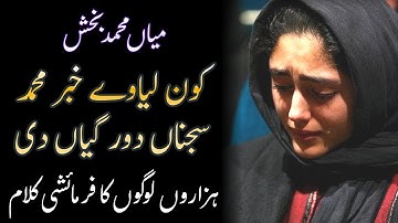 Kalam Mian Muhammad Bakhsh | Saif Ul Malook Full Kalam | Heart Touching Punjabi Kalam by Zaman Ali.