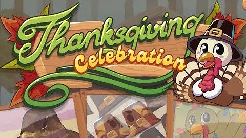 Perfect Tidy Thanksgiving Celebration All Levels Solutions