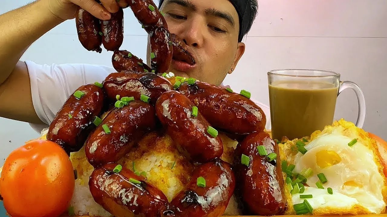 LONGSILOG | PINOY ALMUSAL | FILIPINO BREAKFAST | MUKBANG PHILIPPINES