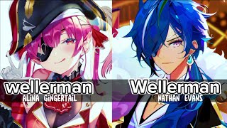 [Switching Vocals] - Wellerman Female x Male | Nathan Evans X Alina Gingertail