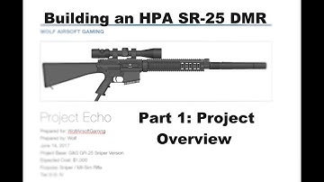Building an HPA SR-25 DMR: Part 1 - Project Overview