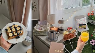 A Rainy summer morning 🌧 | A cozy day at home , banana cake, Creamy chicken