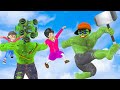 Scary Teacher 3D Gaming - NickHulk vs Boss Siren head rescue Miss T  and Hello Neighbor