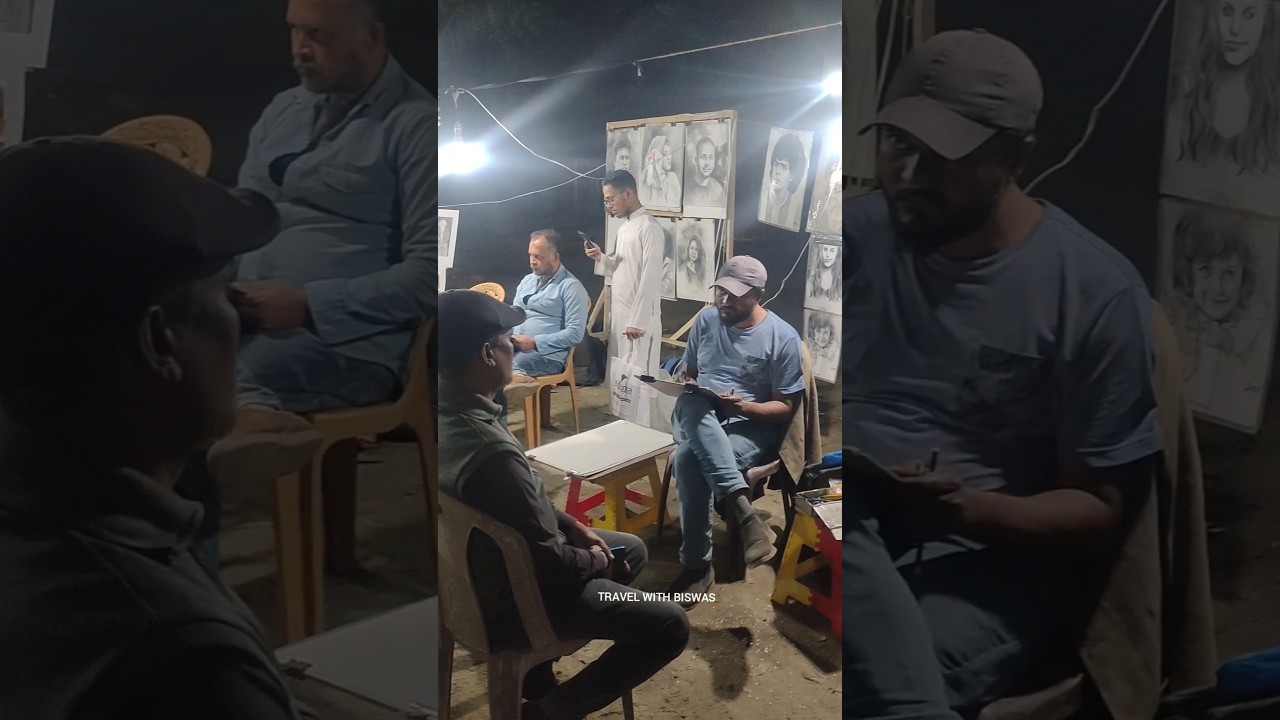 Street Artist।।Dhaka University।।Street Drawing।।Drawing Artist।।Bangladesh।।