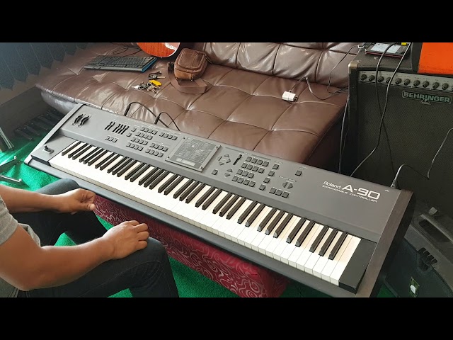 鍵盤楽器 Roland A-90EX ROLAND A90EX | VE-RD1 PIANO EXPANSION | STAGE PIANO | Jam - YouTube