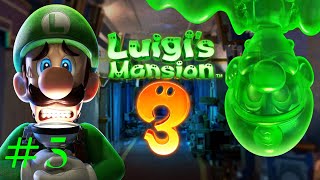LUIGIS MANSION 3 Walkthrough #5 - The Great Stage and Amadeus Wolfgeist Bossfight (No Commentary)