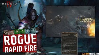 Rapid Fire Rogue Build Diablo 4 Season 4, to crush the endgame!