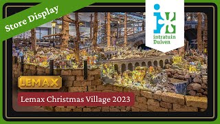 This is Europe's Biggest Lemax 2023 Christmas Village! | Intratuin Duiven