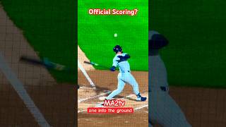 Official Scoring?  You’re the official scorer, what ya got? #LMK #Baseball.