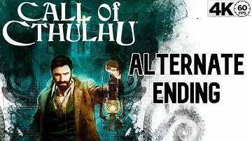 CALL OF CTHULU - Alternate Ending PC Walkthrough [4K 60fps] [No Commentary]